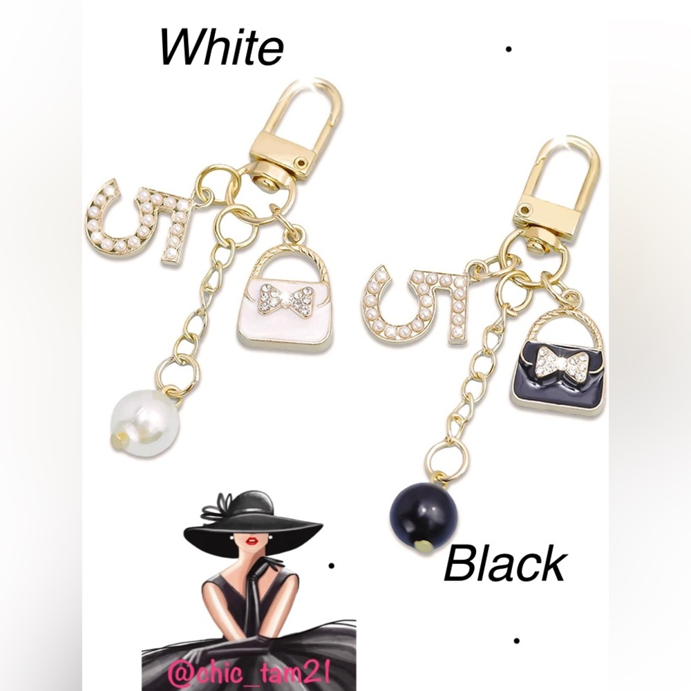 High Fashion Keychain or Bag Charm